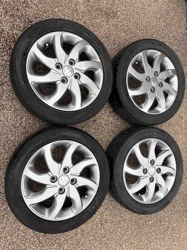 軽自動車　パレット純正　165/55R14 ホイール　タイヤ