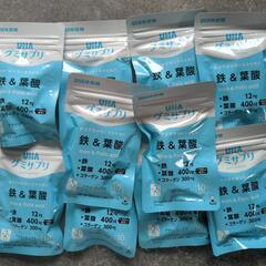 UHA グミサプリ　鉄＆葉酸　10袋