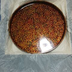 箱あり  ギフト未使用  津軽塗盆