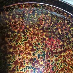 箱あり  ギフト未使用  津軽塗盆の画像