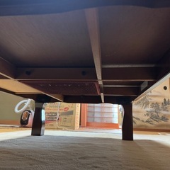 こたつテーブルの画像