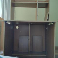 　無料の机　収納タイプの画像