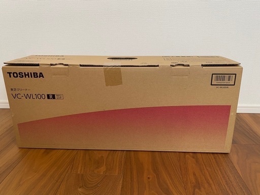 【新品未使用】短期出品　東芝スティッククリーナー VC-WL100-R