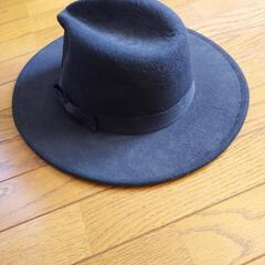 GIORDANO　ワイドブリムハット　ブラック　未使用
の画像