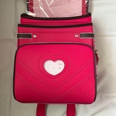 かわいい★ランドセル 女の子 ローズピンク★カバー付き 防水 反射シート付きの画像