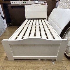 子供用シングルベッド　マットなし