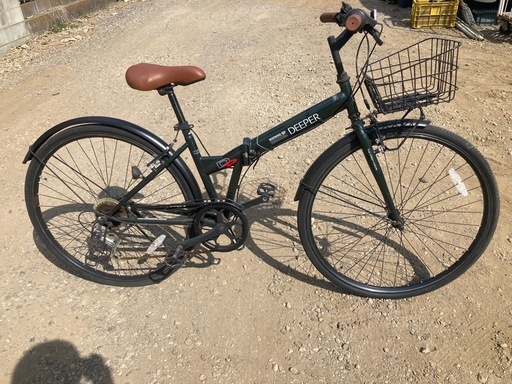 折りたたみ自転車(6ギア)