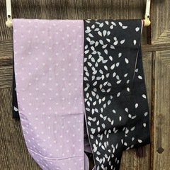 半幅帯　桜　新品