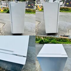 売約済【❗️✨️最新式美品✨️❗️】​AQUA AQR-20P 冷蔵庫 200L 2ドア 右開き スノーホワイトの画像