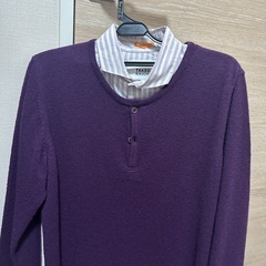 タケオキクチ　①パープルセーター