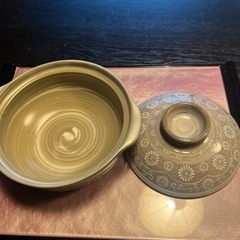 [未使用品]‼️超美品‼️１人鍋　①三島鍋　陶器の画像