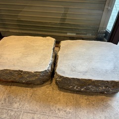 宮城秀雄  シーサーペア土台付きの画像