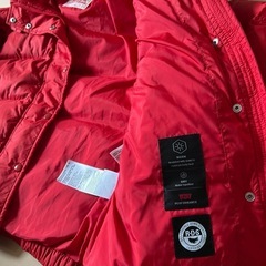 【美品】Levi's リーバイス　ダウンコート　レッド　赤の画像