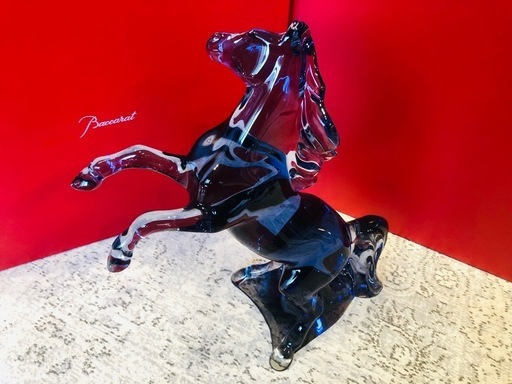 Baccarat バカラ 馬 マレンゴミッドナイト 希少品 手渡し可能