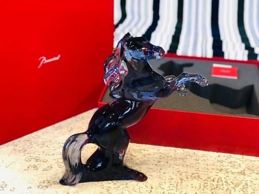 Baccarat  バカラ  馬　マレンゴミッドナイト　希少品　手渡し可能