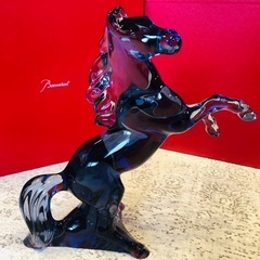 新品未使用Baccarat マレンゴ ミッドナイト 希少 バカラ 馬⭐︎ Baccarat バカラ 馬 マレンゴミッドナイト 希少品 手渡し可能
