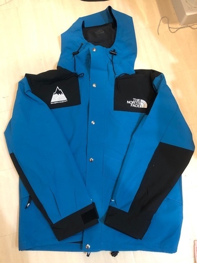 THE NORTHFACE マウンテンパーカー 黒×ブルー L寸