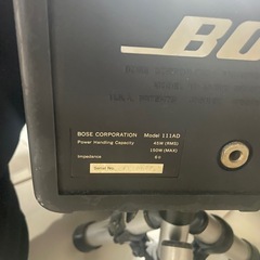 BOSE スピーカー　左右　足付きの画像