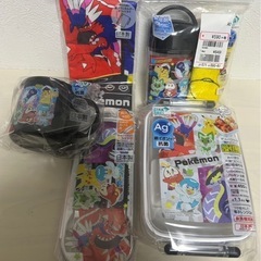ポケモン　ランチボックス　お弁当箱　お箸セット　コップ袋　ポケッ...
