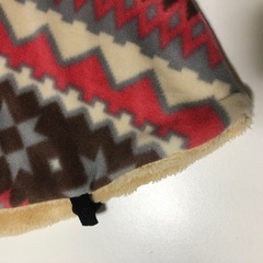 【タグ無し未使用】ベビーポンチョ　ケープ　防寒の画像