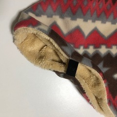 【タグ無し未使用】ベビーポンチョ　ケープ　防寒の画像