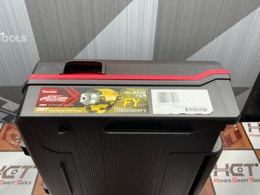 【未使用】マキタ Makita TD002GDXFY 充電式インパクトドライバ フレッシュイエロー 40Vmax バッテリ×2・充電器付き