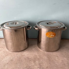 モリブデン SUS316 30cm 目盛付き　20L　寸胴鍋 　...