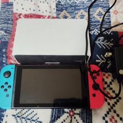 バッテリー強化タイプ初期化済NintendoSwitch本体 中...