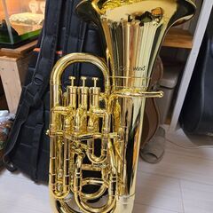 ユーフォニアム Cool Wind EU-200GLD プラスチックユーフォニアム クールウインド/ゴールド/サイドアクションの画像