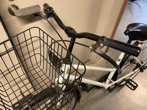 【引取先決まりました】カゴ付き自転車