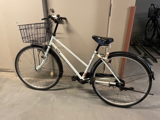 【引取先決まりました】カゴ付き自転車