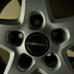 BSスタッドレス　225/45R17　バリ山　BORBETアルミセットの画像