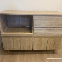 LOWYAキッチンカウンター幅120の画像