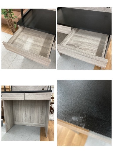 S285 ⭐ アイアンキッチンラック オープンタイプ 食器棚 幅87cm USED 綺麗