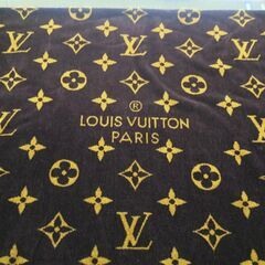 【ドリーム池田店】LUIS VITTON/ヴィトン　ビーチタオル　ドラドゥバン･モノグラム･クラシック　ブラウン　箱つき　IKZ-634の画像