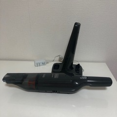 2022年製 ブラック&デッカー BLACK&DECKER 掃除機 10.8V ハンディクリーナー サイクロン式 ブラック HLVC320Bの画像