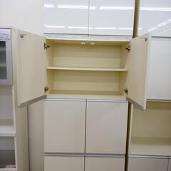 ★ジモティ割あり★ パモウナ 収納棚 白 H229×D44×W79.5 クリーニング済み OJ8465
