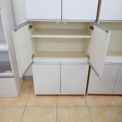 ★ジモティ割あり★ パモウナ 収納棚 白 H229×D44×W79.5 クリーニング済み OJ8465