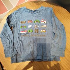 EL FIN DOLL サイズ120 青い車Tシャツ🚙🛻🚚🙋🌱