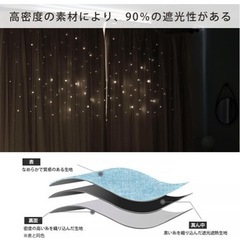 透かし彫りカーテン2枚セット ※引き取りの方限定の画像
