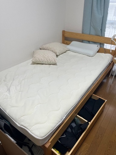 セミダブルMUJIベッド　マトレス