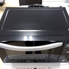 Haier 電子レンジ 2021年製 JM-FH18G フラット庫内 18L ブラック ヘルツフリー キッチン家電 ハイアール  札幌市 中央区 南12条