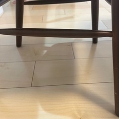 ダイニングテーブル　イス2脚セットの画像