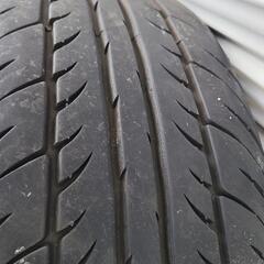 レイズホイール7j+32 205/40r17 7部山タイヤセットの画像