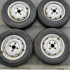 ( 一旦募集停止)引取限定　タイヤ付き12インチ鉄ホイール