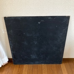 【決定】黒板塗装したベニヤ板