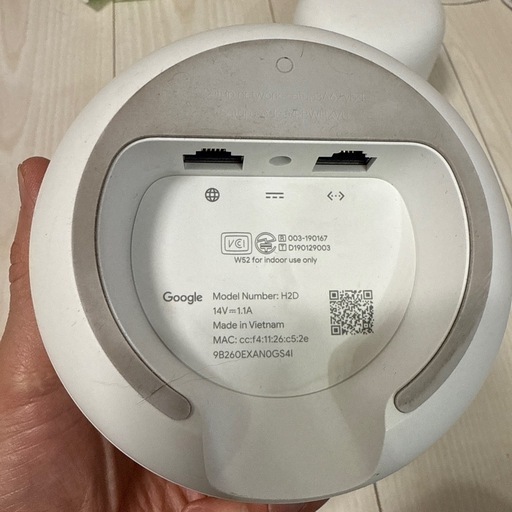 Google Nest Wifi ルーター GA00595-JP (2体)