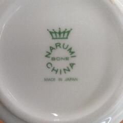 0315-521 カップ＆ソーサー　NARUMI Bone Chinaの画像