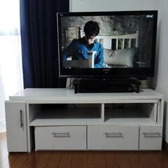 3月中に引き取り可能な方【ホワイト】テレビボード
