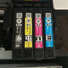 【美品】新品購入1年未満　エプソン プリンター A4インクジェット複合機 EW-456Aの画像